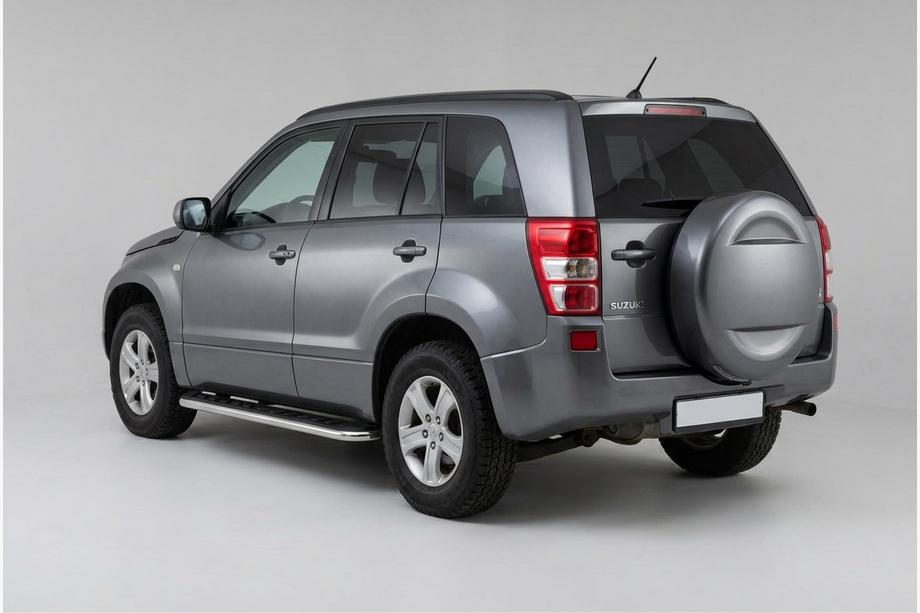 Suzuki Grand Vitara 2005–2017 Stranski pragovi Maydos V1 (2 kos, aluminij ↗ nerjaveče jeklo) Image