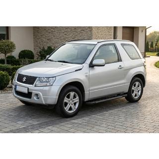 Stranske stopnice RedLine Black (2 kosa, aluminij) Suzuki Grand Vitara 2005–2017 fotografija 1