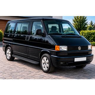 Bočne stopnice Bosphorus Black (2 kos, aluminij) Volkswagen T4 Caravelle/Multivan 1990–2003 fotografija 1
