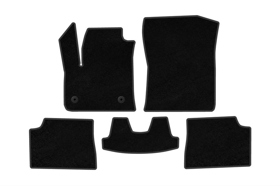 Fiat 600/600e 2023– Tekstilne preproge Premium (Electro, črne) Image