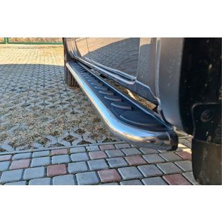 Stranski pragovi Maydos V1 (2 kos, aluminij ↗ nerjaveče jeklo) fotografija 1