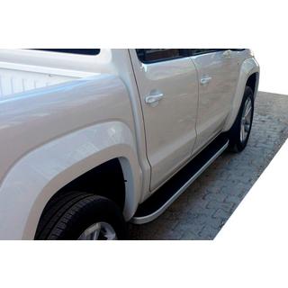 Stranske stopnice Tayga Grey (2 kos, aluminij) Volkswagen Amarok 2010–2022 fotografija 4
