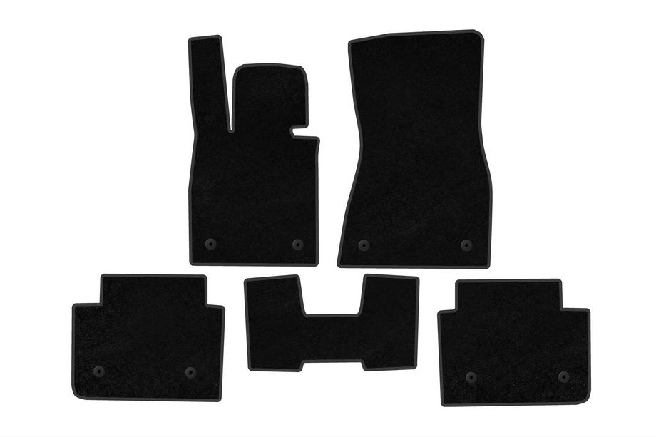 BMW 5/i5 serija G60/G60E/G61 2023– Tekstilne preproge Deluxe (za i5 G60E, črne) Image