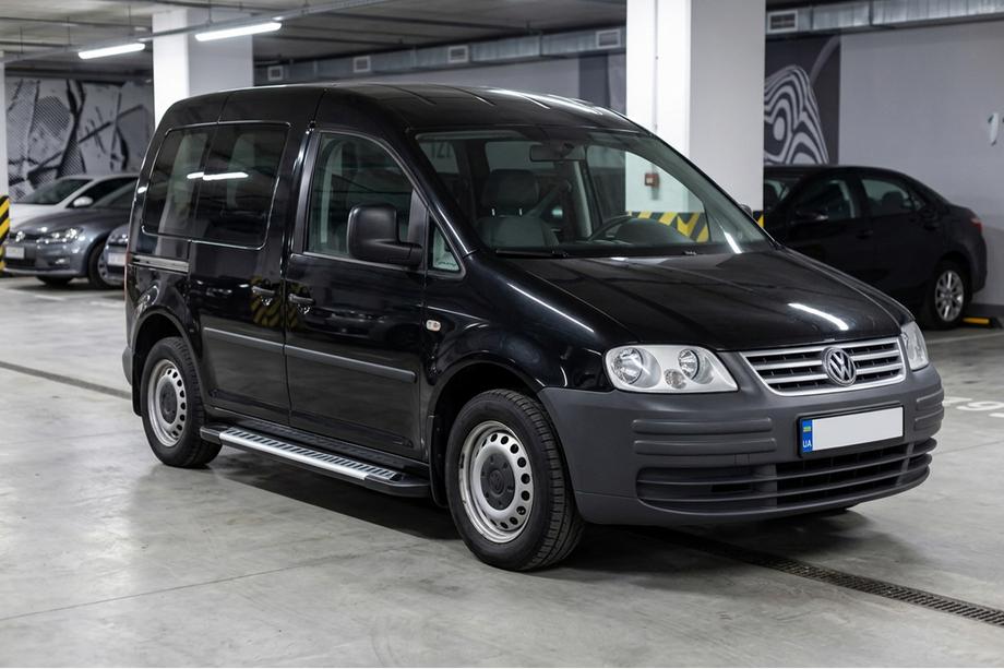 Volkswagen Caddy 2004–2010 Stranski pragovi Line (2 kos, aluminij) Image