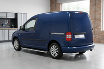 Volkswagen Caddy 2004–2010 Stranski pragovi Maydos V1 (2 kos, aluminij ↗ nerjaveče jeklo) Standardna baza fotografija 1