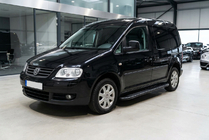 Volkswagen Caddy 2004–2010 Bočne stopnice Bosphorus Black (2 kos, aluminij) fotografija 1