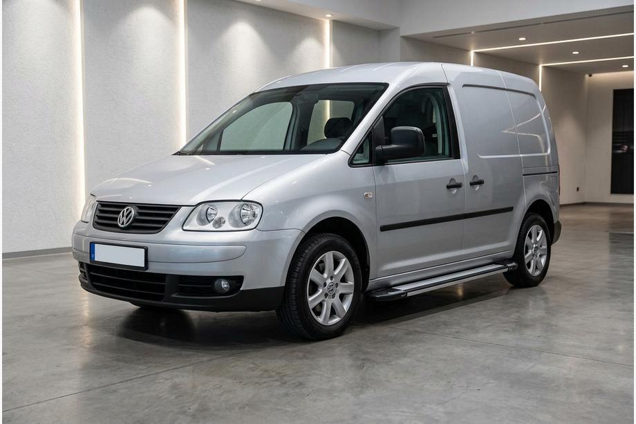 Volkswagen Caddy 2004–2010 Stranske stopnice Rainbow (2 kos, aluminij) Standardna baza Image