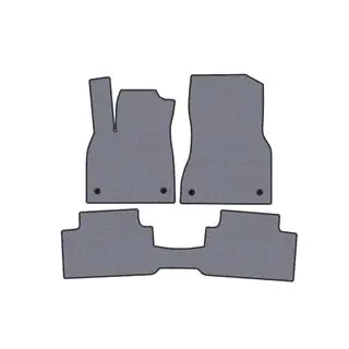 Gumijasti tepihi Carsuit (Sivi)