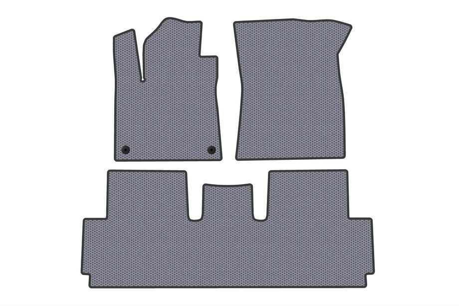 Citroen C-4 Picasso 2013–2022 Gumijasti tepihi Carsuit (za Grand, 2 vrsti, sivi) Image