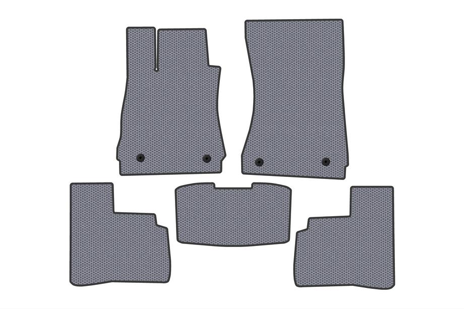 Mercedes S-class W221 2005–2013 Gumijasti avtomobilski tepihi Carsuit (Short, Sivi) Image