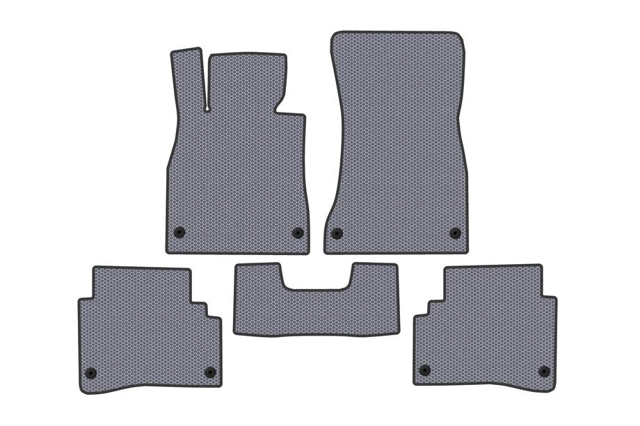 Mercedes S-class W222 2013–2022 Gumijasti avtomobilski tepihi Carsuit (Short, Sivi) Image