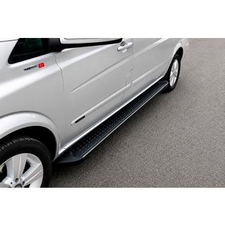 Bočne stopnice Allmond Black (2 kosa, aluminij) fotografija 1