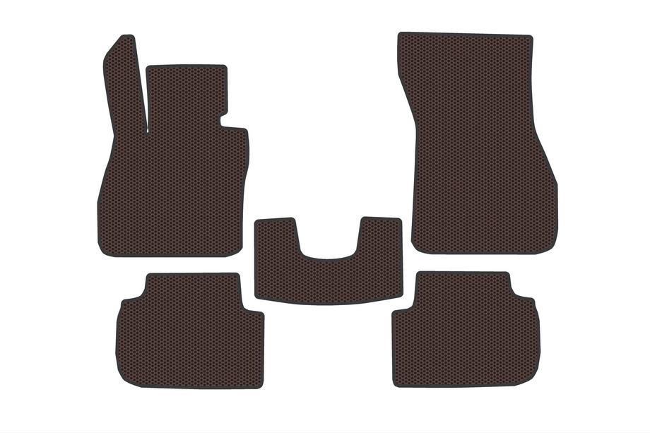 BMW serija 2 Gran Coupe F44 2020–2024 Gumijasti tepihi Carsuit (za F44, rjavi) Image