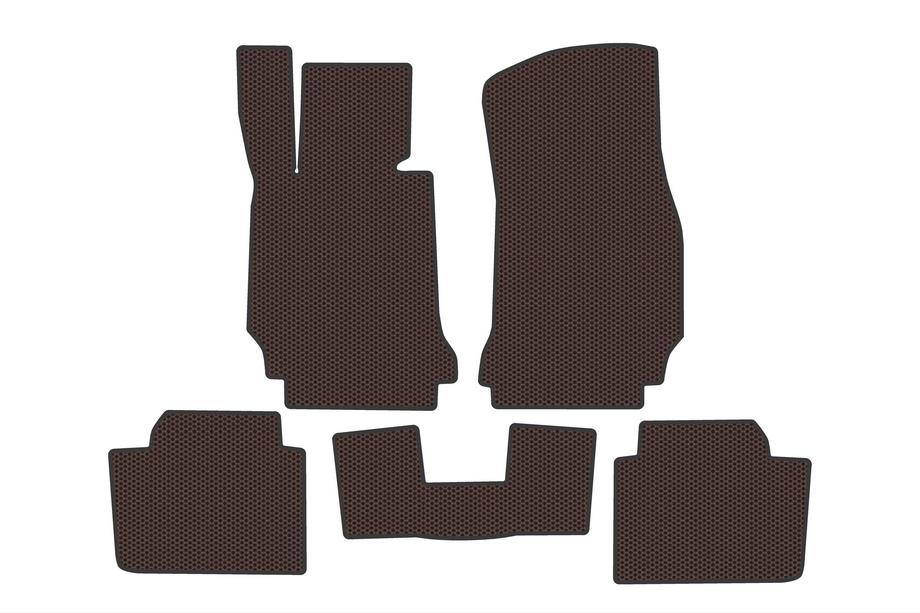 BMW serija 4 F32/F33/F36 2012–2020 Gumijasti tepihi Carsuit za F36, rjavi Image