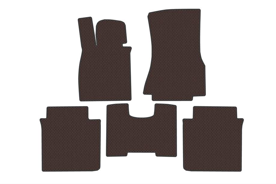 BMW serija 7 G70/G71 2022– Gumijaste preproge Carsuit (za G70E, rjave) Image