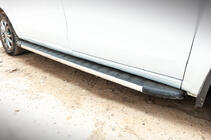 Mercedes Vito/V-razred W447 2014– Bočne stopnice Duru (2 kosa, aluminij) fotografija 5