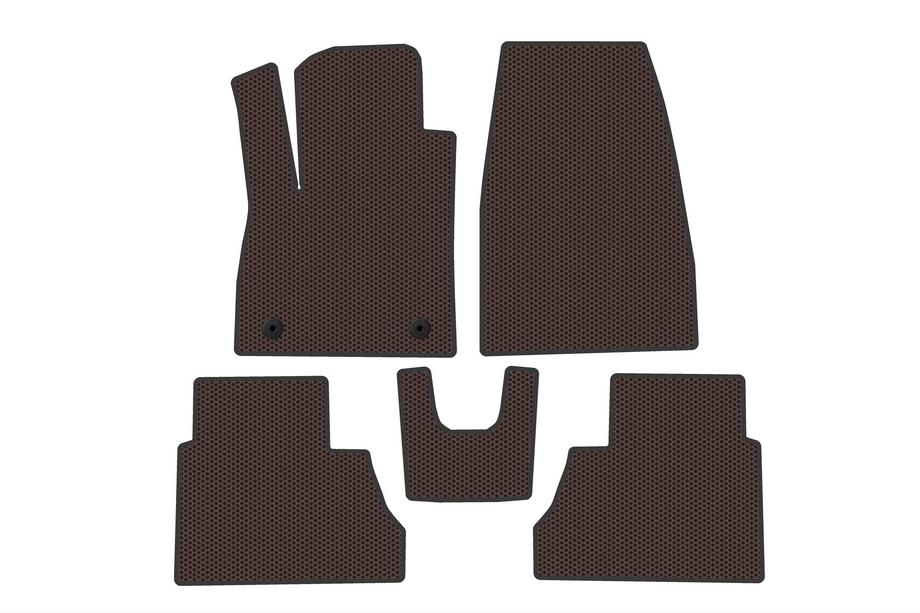 Ford Courier 2023– Gumijasti tepihi Carsuit (Rjavi) Image