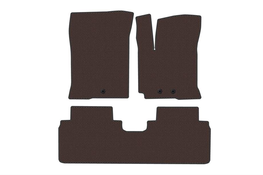 Hyundai IX-20 2010–2019 Gumijasti tepihi Carsuit (Rjavi) Image