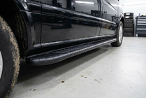Mercedes Vito/V-razred W447 2014– Bočne stopnice Bosphorus Black (2 kos, aluminij) Kratka (short) in srednja (Long) fotografija 1