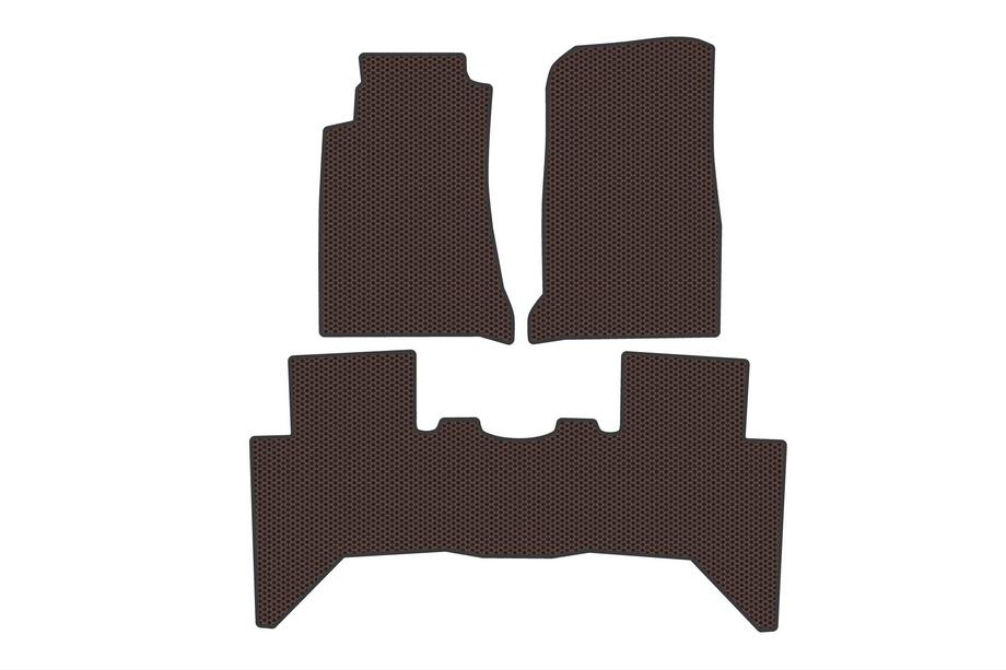 Isuzu D-Max 2011–2019 Gumijasti tepihi Carsuit (Rjavi) Image