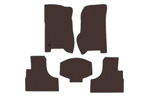 Jeep Cherokee/Liberty 2002–2007 Gumijasti tepihi Carsuit (Rjavi) fotografija 1