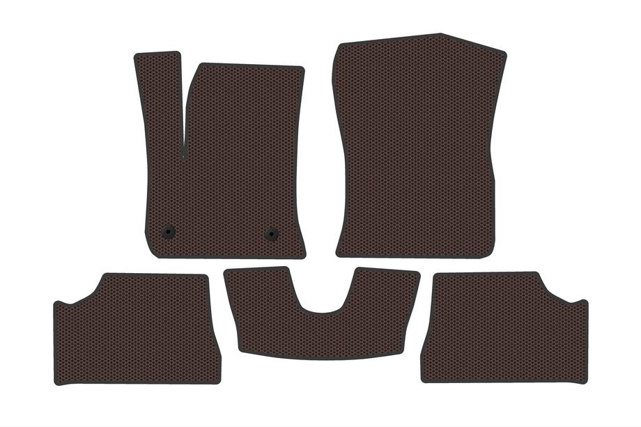 Jeep Avenger 2023– Gumijasti tepihi Carsuit (Rjavi) Image