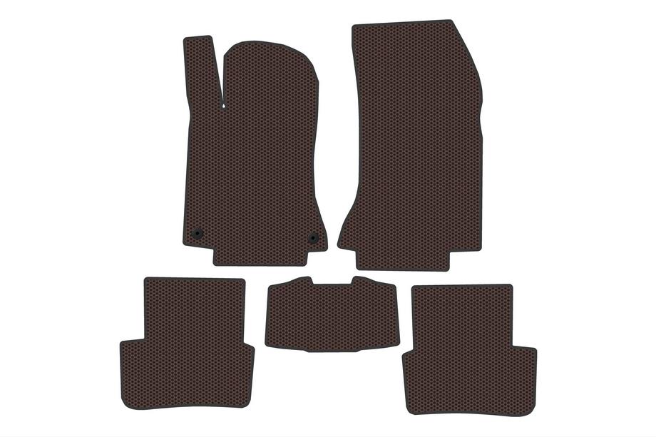 Mercedes B-class W246 2011–2018 Gumijasti tepihi Carsuit (Rjavi) Image