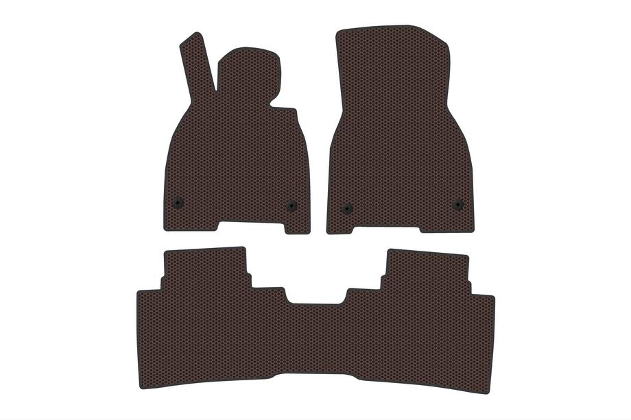Mercedes EQS 2021– Gumijasti tepihi Carsuit (Rjavi) Image