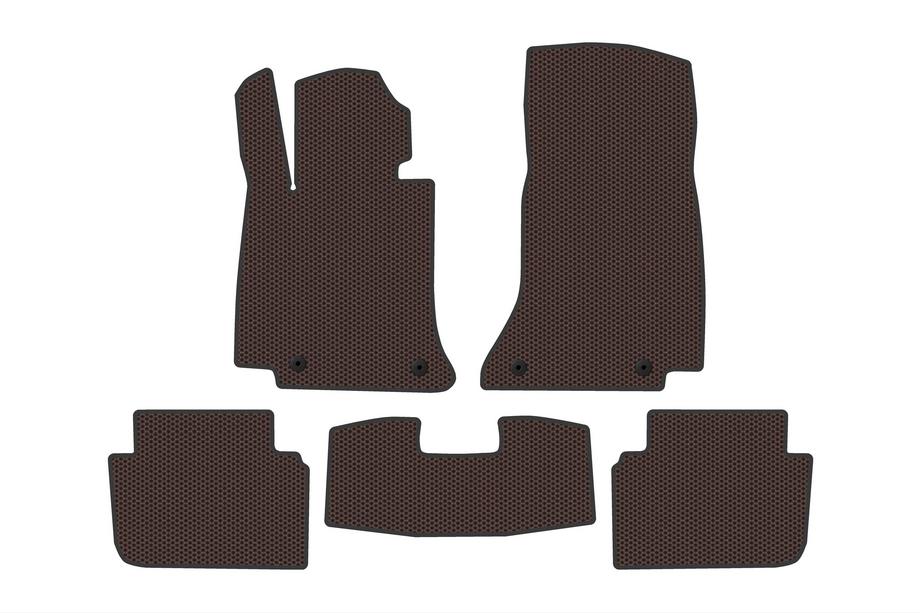 Mercedes CLE C236/A236 2024– Gumijasti tepihi Carsuit (Rjavi) Image
