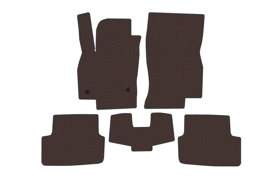 Seat Ibiza 2017– Gumijasti tepihi Carsuit (Rjavi) Image
