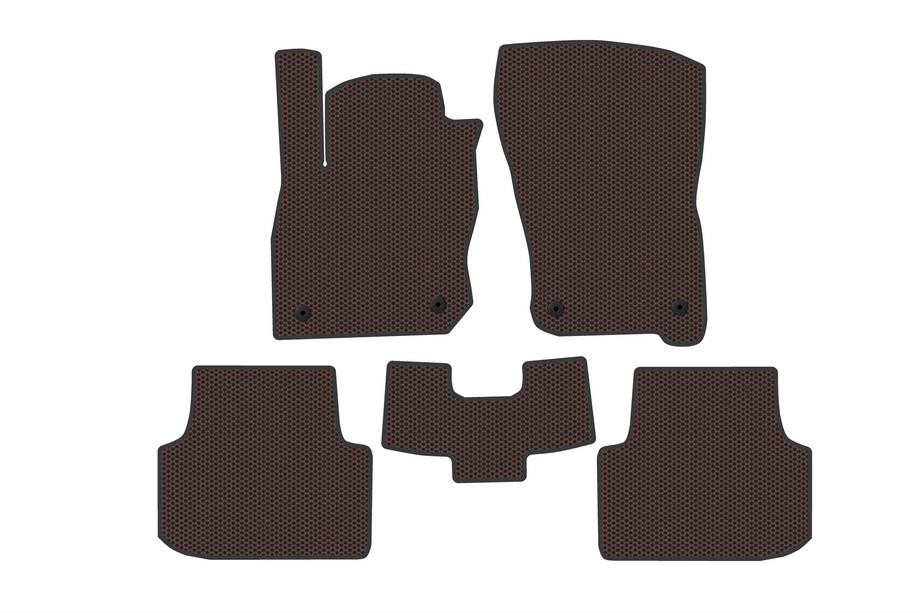 Seat Leon 2020– Gumijasti tepihi Carsuit (Rjavi) Image