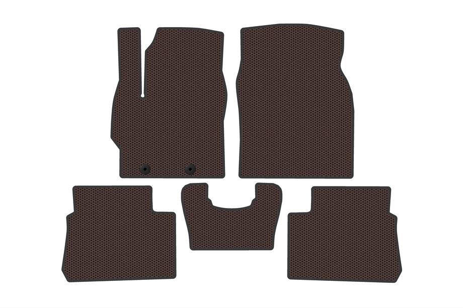 Toyota Yaris/Yaris Cross (XP210) 2020– Gumijasti tepihi za avto Carsuit (Hybrid, Rjava) Image