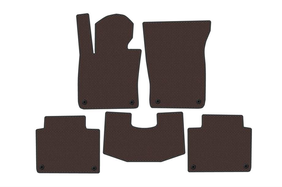 Volvo S90/V90 2016– Gumijasti tepihi Carsuit (SW, rjavi) Image