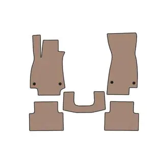 Gumijaste preproge Carsuit V2 (Sedan, bež)