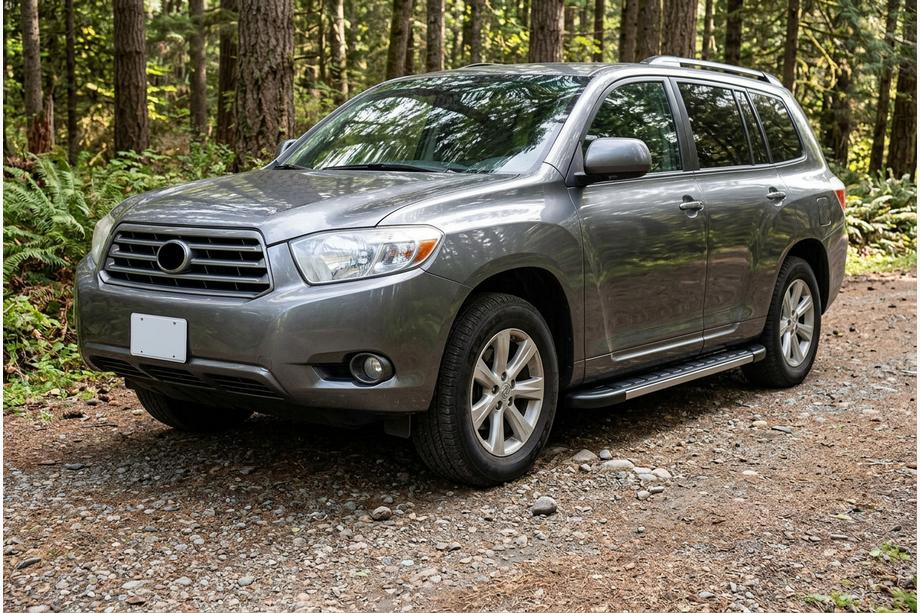 Toyota Highlander 2008–2013 Bočne stopnice Duru (2 kosa, aluminij) Image