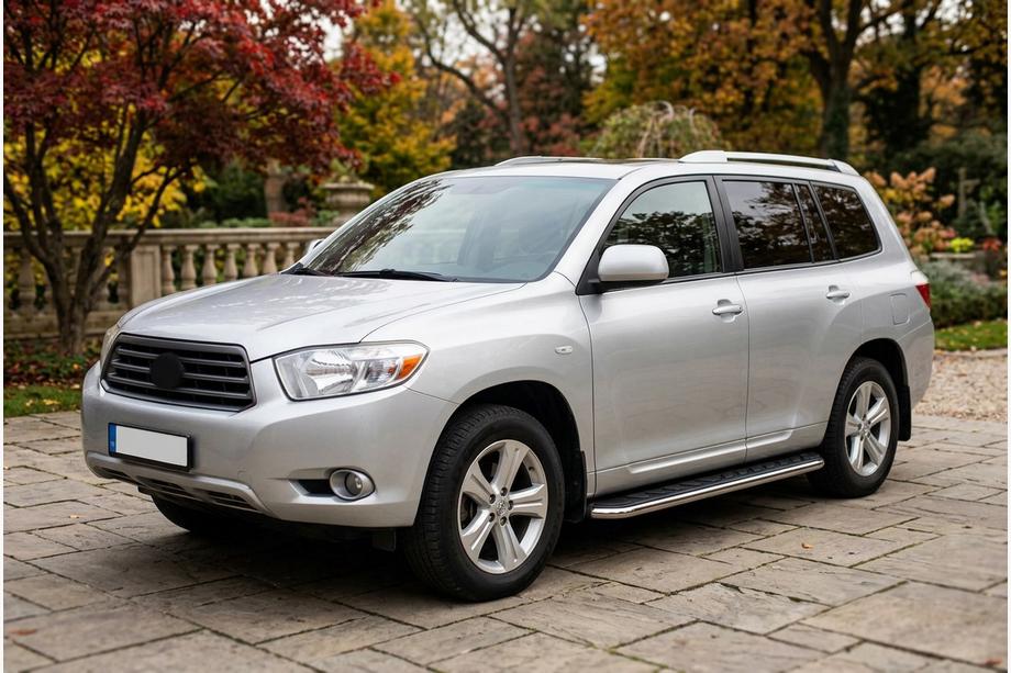 Toyota Highlander 2008–2013 Stranski pragovi Maydos V1 (2 kos, aluminij ↗ nerjaveče jeklo) Image