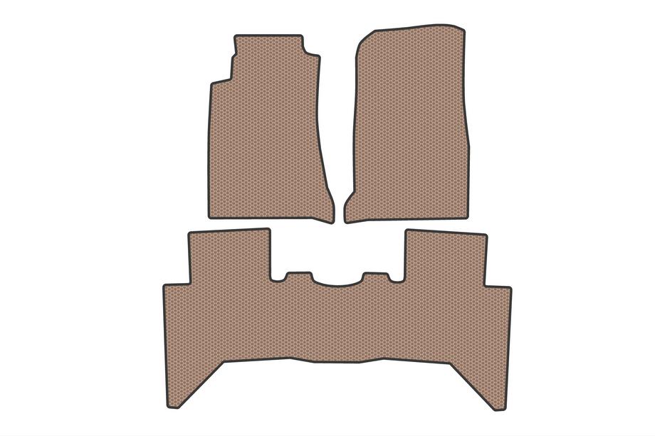 Isuzu D-Max 2011–2019 Gumijasti tepihi Carsuit (Bež) Image