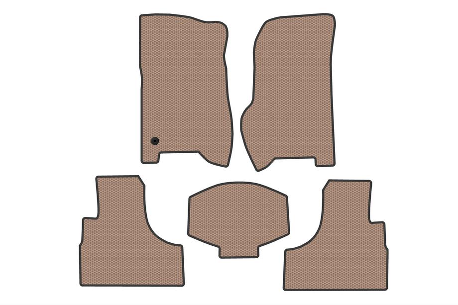 Jeep Cherokee/Liberty 2002–2007 Gumijasti tepihi Carsuit (Bež) Image