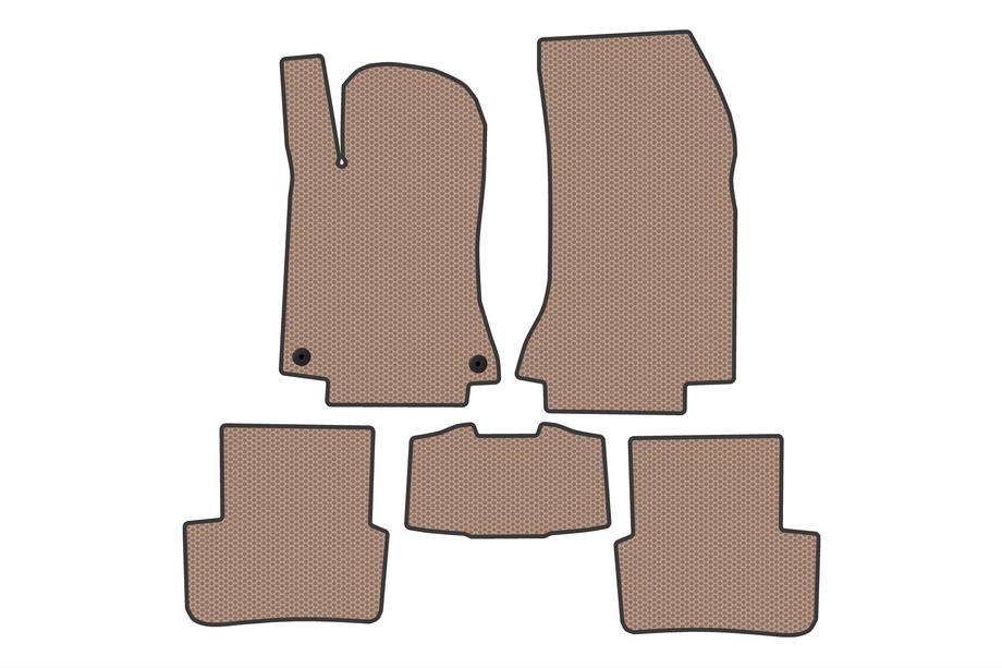 Mercedes B-class W246 2011–2018 Gumijasti tepihi Carsuit (Bež) Image