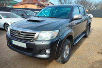 Toyota Hilux 2006–2015 Stranske stopnice Sunrise (2 kos, aluminij) fotografija 3
