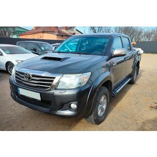 Stranske stopnice Sunrise (2 kos, aluminij) Toyota Hilux 2006–2015 fotografija 3