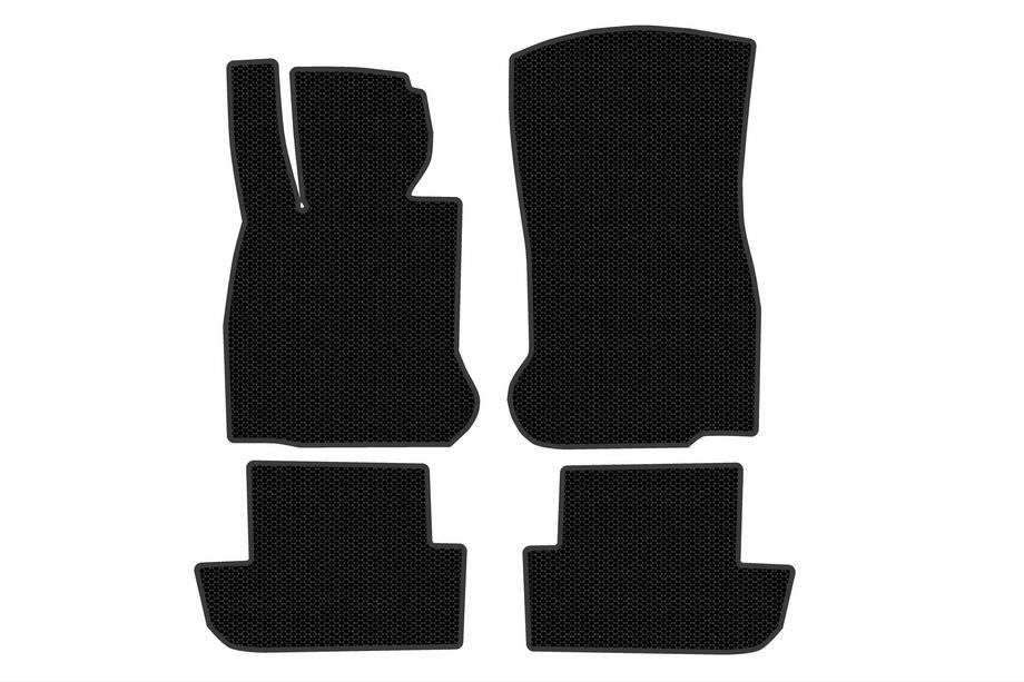 BMW serija 6 F12/F13/F06 2011–2018 Gumijaste preproge za notranjost Carsuit (za F12/13, črne) Fotografija 1