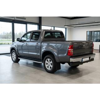 Stranske stopnice Tayga Grey (2 kos, aluminij) Toyota Hilux 2006–2015 fotografija 1