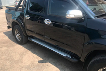 Toyota Hilux 2006–2015 Stranske stopnice Allmond Grey (2 kosa, aluminij) fotografija 6