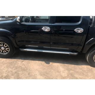 Stranske stopnice Allmond Grey (2 kosa, aluminij) Toyota Hilux 2006–2015 fotografija 4
