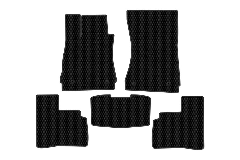 Mercedes S-class W221 2005–2013 Gumijasti avtomobilski tepihi Carsuit (Short, črni) Image
