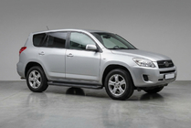 Toyota Rav 4 2006–2013 Bočne stopnice Allmond Black (2 kosa, aluminij) fotografija 1