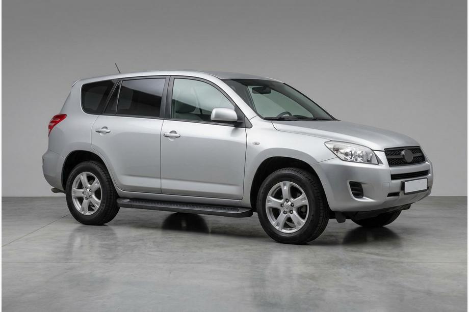Toyota Rav 4 2006–2013 Bočne stopnice Allmond Black (2 kosa, aluminij) Image