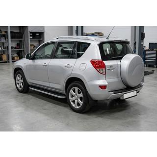 Stranske stopnice Tayga Grey (2 kos, aluminij) Toyota Rav 4 2006–2013 fotografija 1