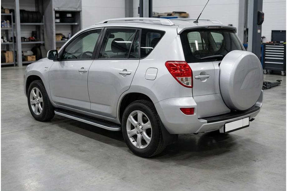 Toyota Rav 4 2006–2013 Stranske stopnice Tayga Grey (2 kos, aluminij) Image